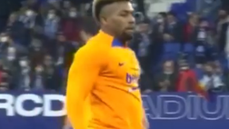 Barcellona, Adama Traoré danza col pallone (VIDEO)