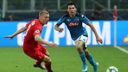 Napoli-Salisburgo, Lozano fa impazzire il San Paolo: è 1-1 (VIDEO)