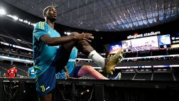 Juventus, lesione al menisco per Pogba: a rischio il match contro la Roma