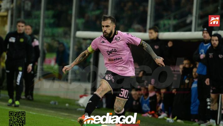 PERUGIA-PALERMO, SARIC E VALENTE TITOLARI: LE FORMAZIONI UFFICIALI  Palermo