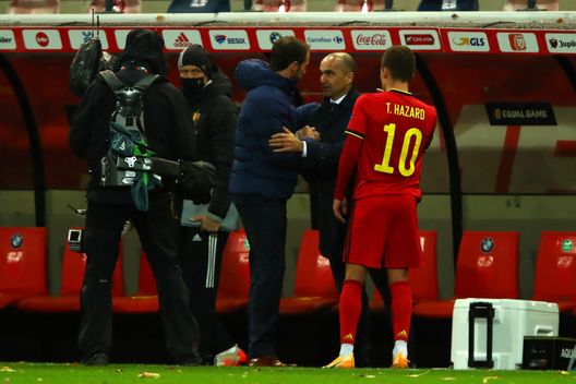 Belgio Martinez Hazard (getty images) Belgio Martinez Hazard (getty images)