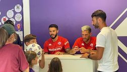 VIDEO VN – Sessione di autografi per Venuti e Biraghi