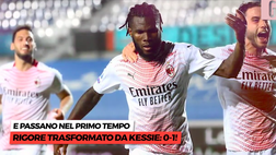 VIDEO Atalanta-Milan, doppietta di Kessie e ritorno in Champions: gli scatti della magica notte rossonera