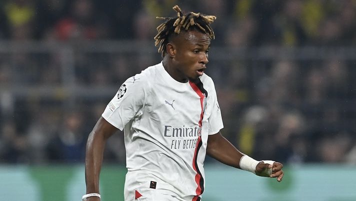 Samuel Chukwueze AC Milan Borussia Dortmund-Milan 0-0 Champions League 2023-2024