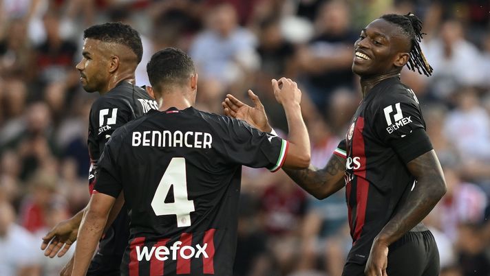 Bennacer Leao AC Milan amichevole Vicenza-Milan 1-6