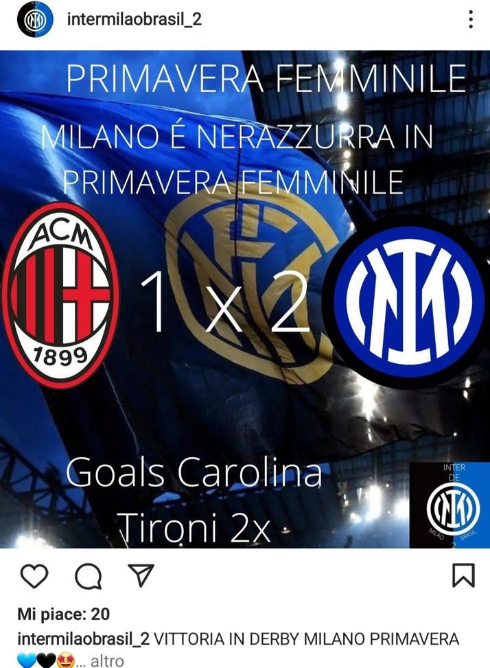 Primavera femminile, Carolina Tironi regala all’Inter il derby milanese- immagine 2