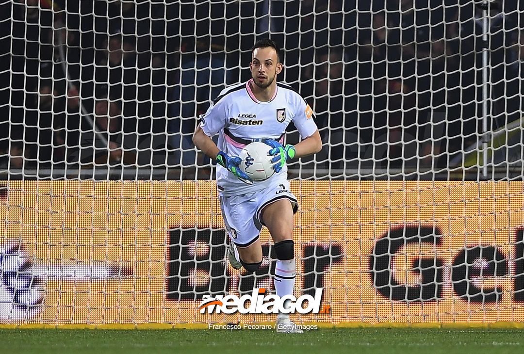  during the Serie B match between Benevento and Carpi FC at Stadio Ciro Vigorito on April 14, 2019 in Benevento, Italy. 