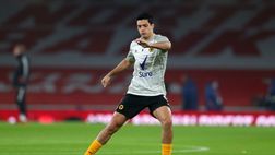 Wolverhampton, Raul Jimenez in campo ma con caschetto per tutta la carriera