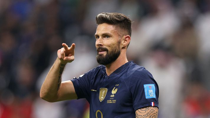 Olivier Giroud AC Milan Francia Mondiali Qatar 2022