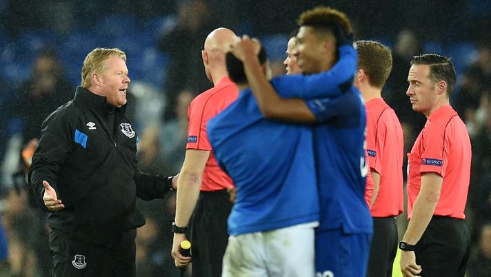 L'allenatore olandese dell'Everton, Ronald Koeman 