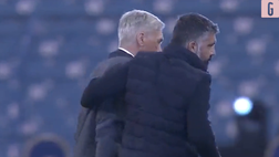 Ancelotti-Gattuso, ecco il freddo saluto prima della partita | VIDEO