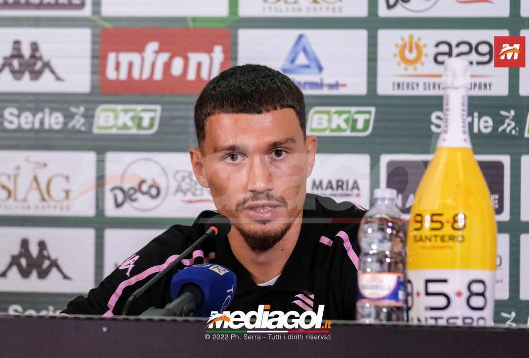 FOTO PALERMO, La presentazione di Davide Bettella in conferenza stampa (Gallery) - immagine 14