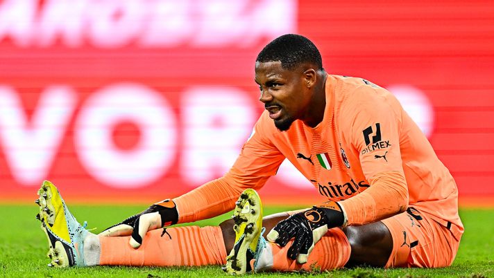 Mike Maignan AC Milan Sampdoria-Milan 1-2 Serie A 2022-2023