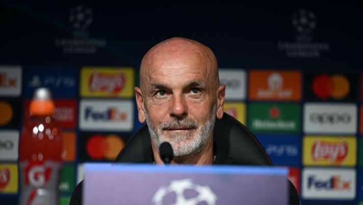 Stefano Pioli AC Milan conferenza stampa Champions League