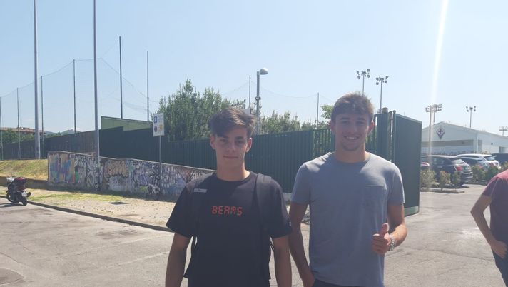 Da sinistra: Edoardo Pierozzi-Chiorra Da sinistra: Edoardo Pierozzi-Chiorra