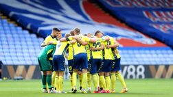 Il Brondby vince il titolo danese: massa di tifosi allo stadio, ingresso solo per 10mila…