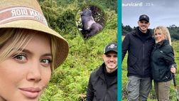 Wanda in Ruanda con Icardi: “Grazie, da 9 anni soddisfi ogni mio capriccio”