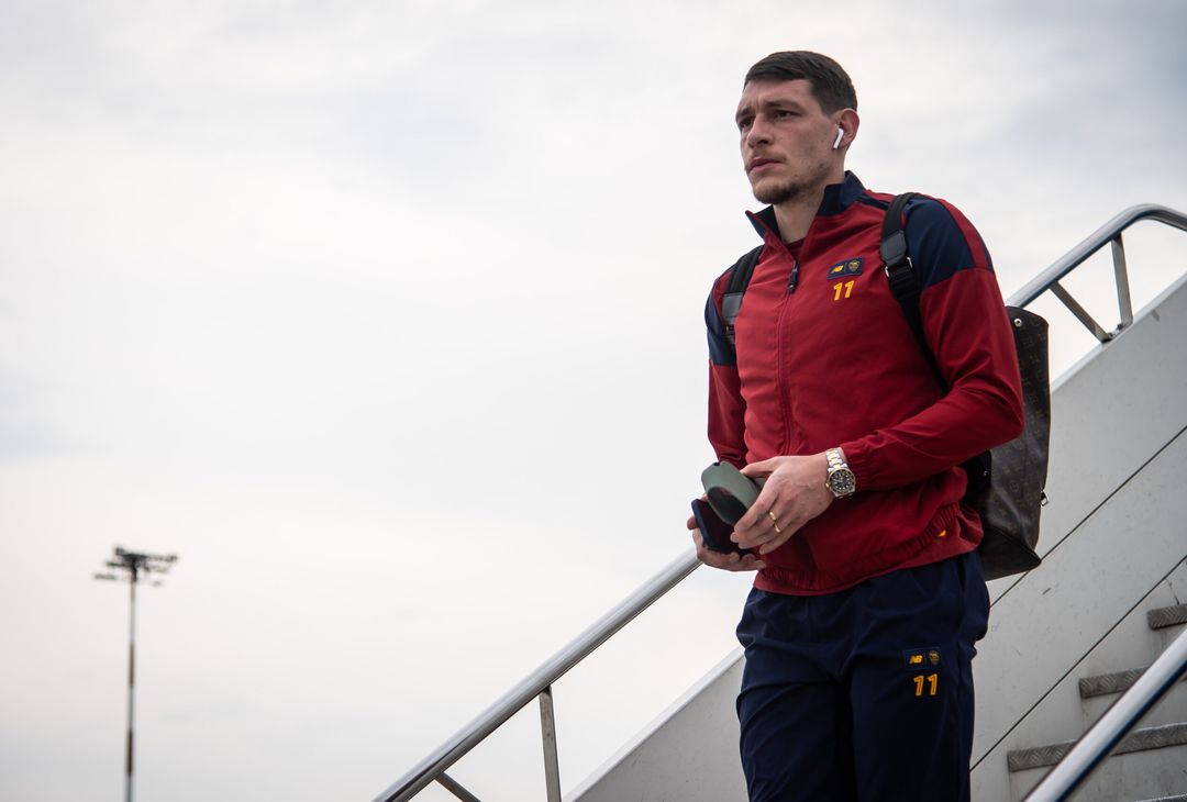 La Roma in viaggio verso Bergamo. Domani il match con l’Atalanta – FOTO GALLERY - immagine 30