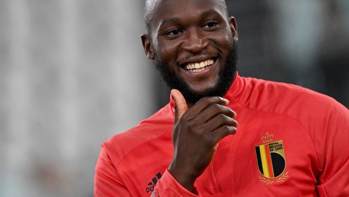 Belgium's Romelu Lukaku pictured during a training session of the Belgian national soccer team Red Devils, in Torino, Italy, on Wednesday 06 October 2021. The team is preparing for the semi-finals of the Nations League, against France on Thursday. BELGA PHOTO DIRK WAEM (Photo by DIRK WAEM/BELGA MAG/AFP via Getty Images) Ufficiale: questo sarà il nuovo numero di Lukaku, la 9 è occupata da Dzeko - immagine 1