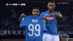 FOTO – Milik a Ghoulam: “So come ti senti…”, poi la dedica speciale