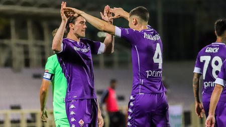 GERMOGLI PH: 8 MAGGIO 2021 FIRENZE STADIO ARTEMIO FRANCHI SERIE A FIORENTINA VS LAZIO NELLA FOTO ESULTANZA GOL VLAHOVIC MILENKOVIC GERMOGLI PH: 8 MAGGIO 2021 FIRENZE STADIO ARTEMIO FRANCHI SERIE A FIORENTINA VS LAZIO NELLA FOTO ESULTANZA GOL VLAHOVIC MILENKOVIC