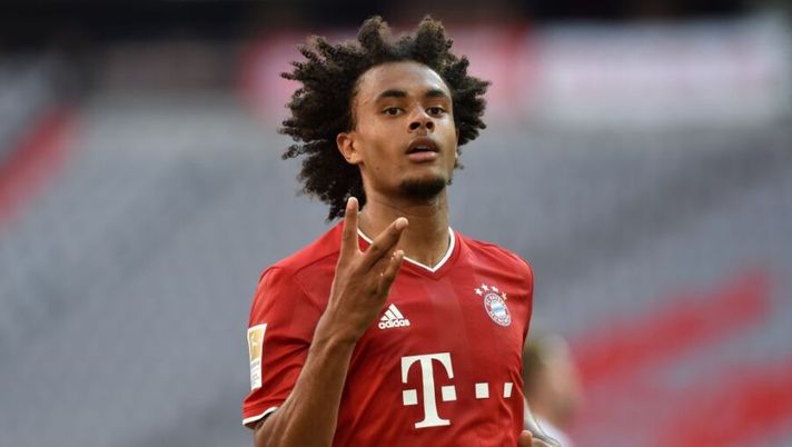 Bayern Munich's Dutch midfielder Joshua Zirkzee reacts after scoring a goal during the German first division Bundesliga football match FC Bayern Munich v Borussia Moenchengladbach on June 13, 2020 in Munich, southern Germany. (Photo by Christof STACHE / various sources / AFP) / DFL REGULATIONS PROHIBIT ANY USE OF PHOTOGRAPHS AS IMAGE SEQUENCES AND/OR QUASI-VIDEO (Photo by CHRISTOF STACHE/AFP via Getty Images) FLASH – Fatta per Zirkzee: affare da 8 milioni a titolo definitivo, è in arrivo dal Bayern - immagine 1
