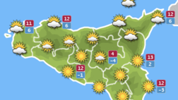 Meteo Palermo, nubi sparse e poco nuvoloso: le previsioni di mercoledì 26 gennaio