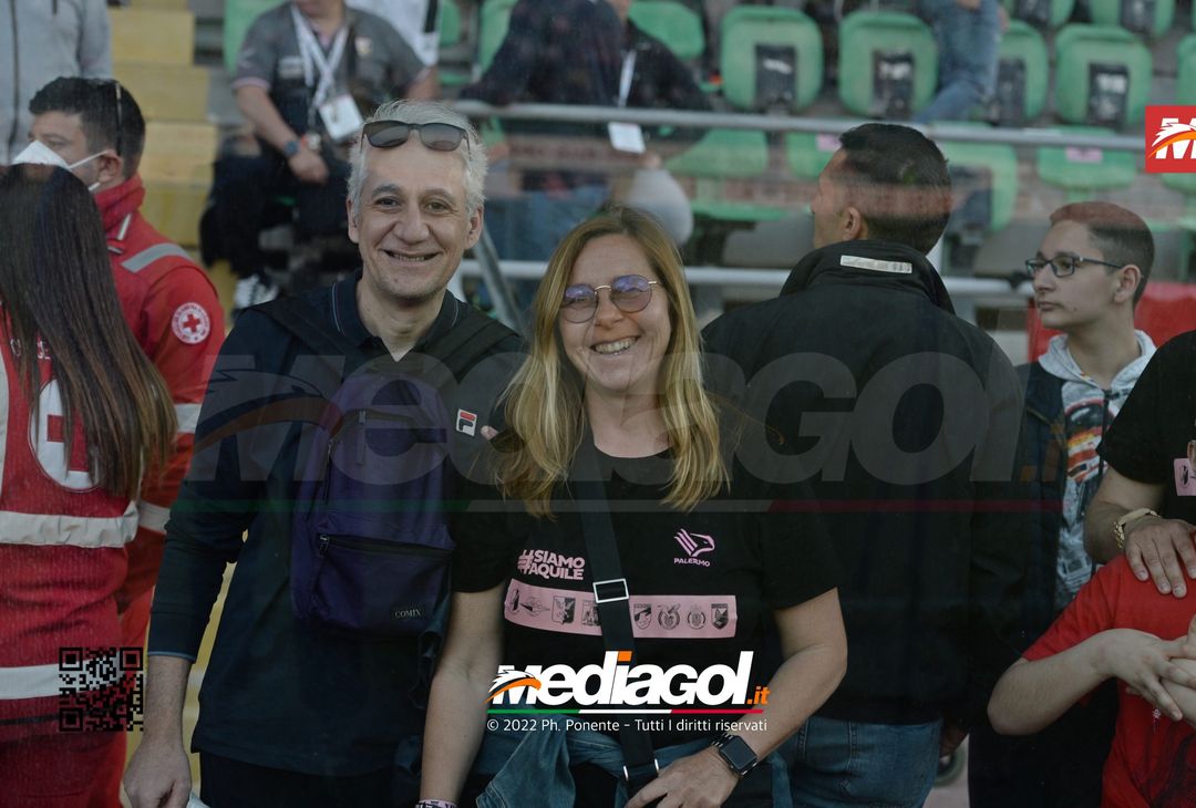 Fototifo, i tifosi allo stadio per Palermo-Virtus Entella 2-2 (gallery) - immagine 91