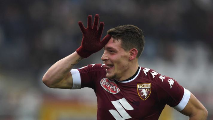 TURIN, ITALY - FEBRUARY 12: Andrea Belotti of FC Torino celebrates after scoring his second goal during the Serie A match between FC Torino and Pescara Calcio at Stadio Olimpico di Torino on February 12, 2017 in Turin, Italy. (Photo by Valerio Pennicino/Getty Images) Toro, Belotti: “Posso e devo fare molto di più. E segnare continuamente…” - immagine 1