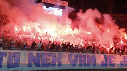 Bosnia, ultras del Zeljeznicar bruciano la bandiera degli ospiti