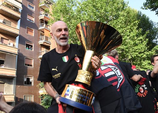 Stefano Pioli AC Milan Scudetto 2022