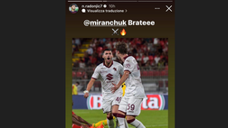 Monza-Torino 1-2, la gioia social dei granata: intesa tra Radonjic e Miranchuk