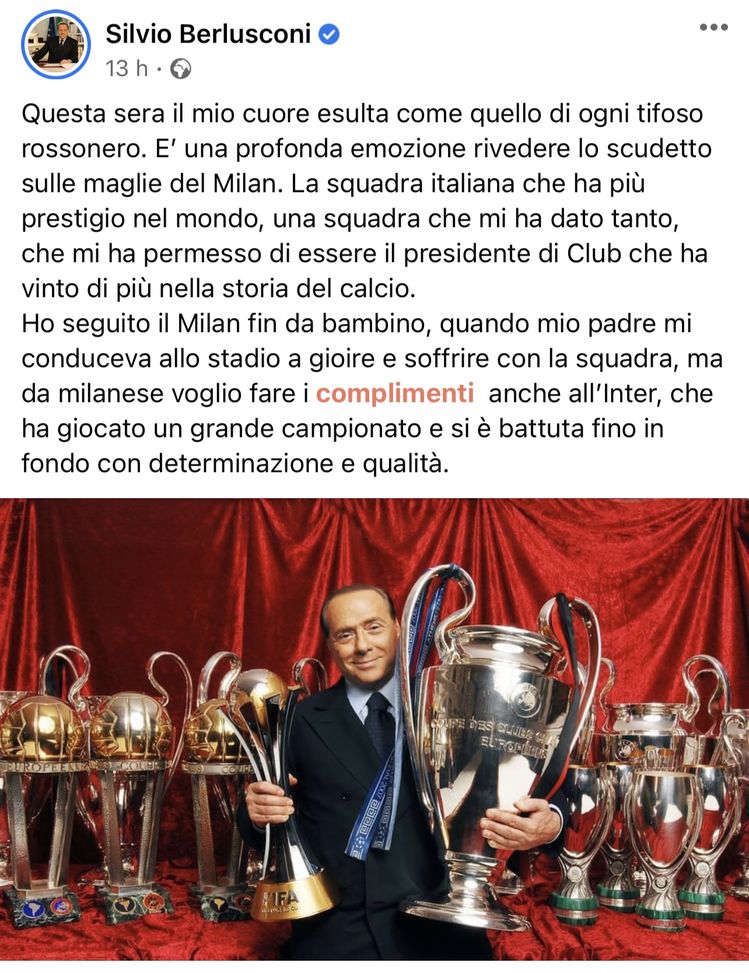Silvio Berlusconi AC Milan