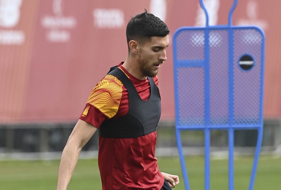 Roma, Pellegrini si allena in gruppo. Dybala a parte – FOTO GALLERY - immagine 18