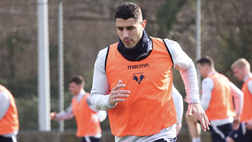 Verona, l’allenamento di oggi