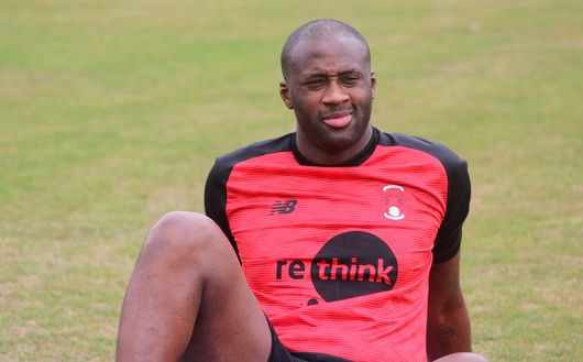 Yaya Touré (Leyton Orient twitter) Yaya Touré (Leyton Orient twitter)