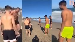 VIDEO Manchester City, Haaland palleggia sulla spiaggia insieme ai ragazzini
