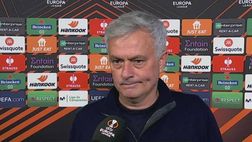 Roma, Mourinho punge la Lazio: “Avrà un’altra coppa ora, no?” | VIDEO