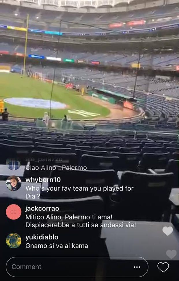 dal profilo Instagram di Alessandro Diamanti   dal profilo Instagram di Alessandro Diamanti