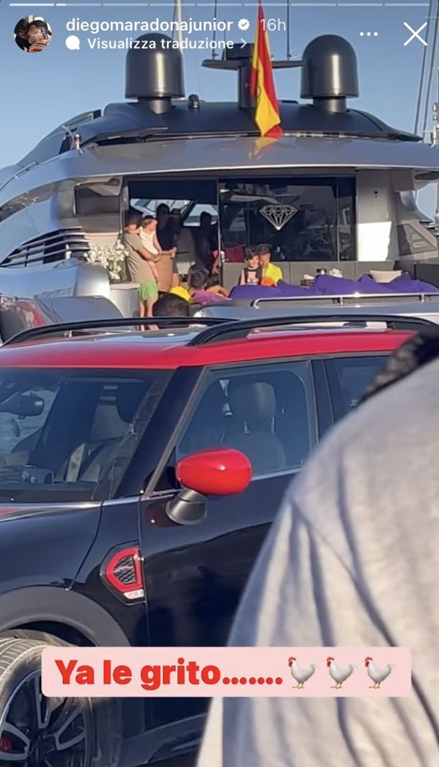 Ibiza, Diego Maradona jr urla a Suarez: “Vieni al River Plate…”!- immagine 2