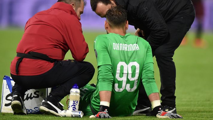 26 maggio 2019, Spal-Milan 2-3: l'infortunio di Gianluigi 'Gigio' Donnarumma (credits: GETTY Images) 
