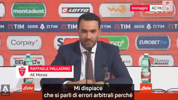 VIDEO Monza, Palladino: “Gol annullato all’Inter? Gli arbitri possono sbagliare”