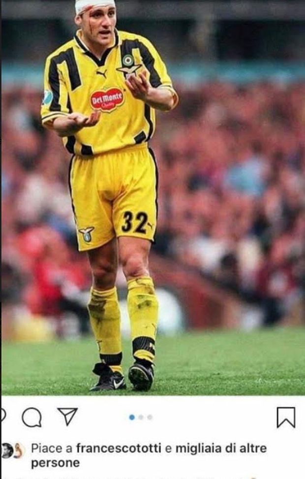 Gli auguri di Vieri alla Lazio, con il beneplacito social di Totti Gli auguri di Vieri alla Lazio, con il beneplacito social di Totti