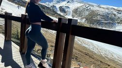 Gita in montagna per Majooh Barbeito: ecco Lady Ocampos in Sierra Nevada