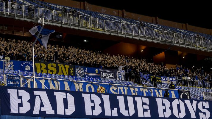 tifosi Dinamo Zagabria Bad Blue Boys