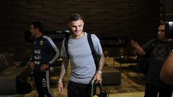 Argentina, Icardi e Lautaro a Los Angeles: attesa per i test medici. Maurito: “Sto bene”