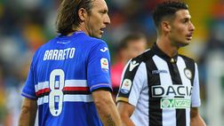 Sampdoria: “Risolto consensualmente il contratto di Barreto”