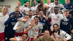 Il “buongiorno” del Lione dopo la manita nel derby a Saint-Etienne: festeggia anche Benzema…