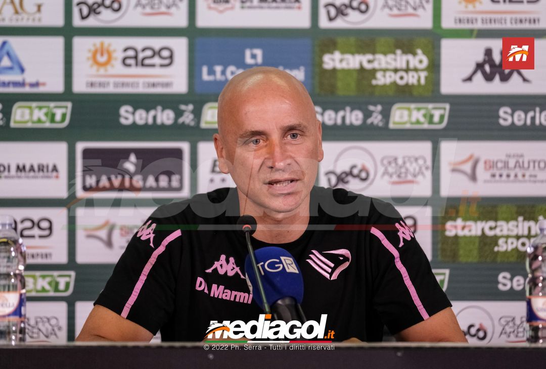 FOTO PALERMO, verso il Genoa: la conferenza di mister Corini (Gallery) - immagine 3