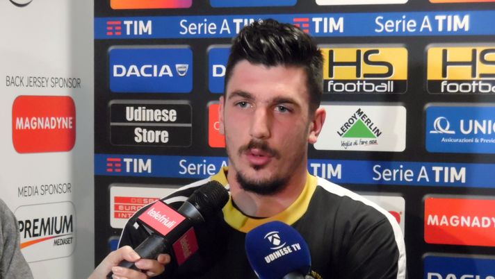 Simone Scuffet, secondo portiere dell'Udinese Simone Scuffet, secondo portiere dell'Udinese